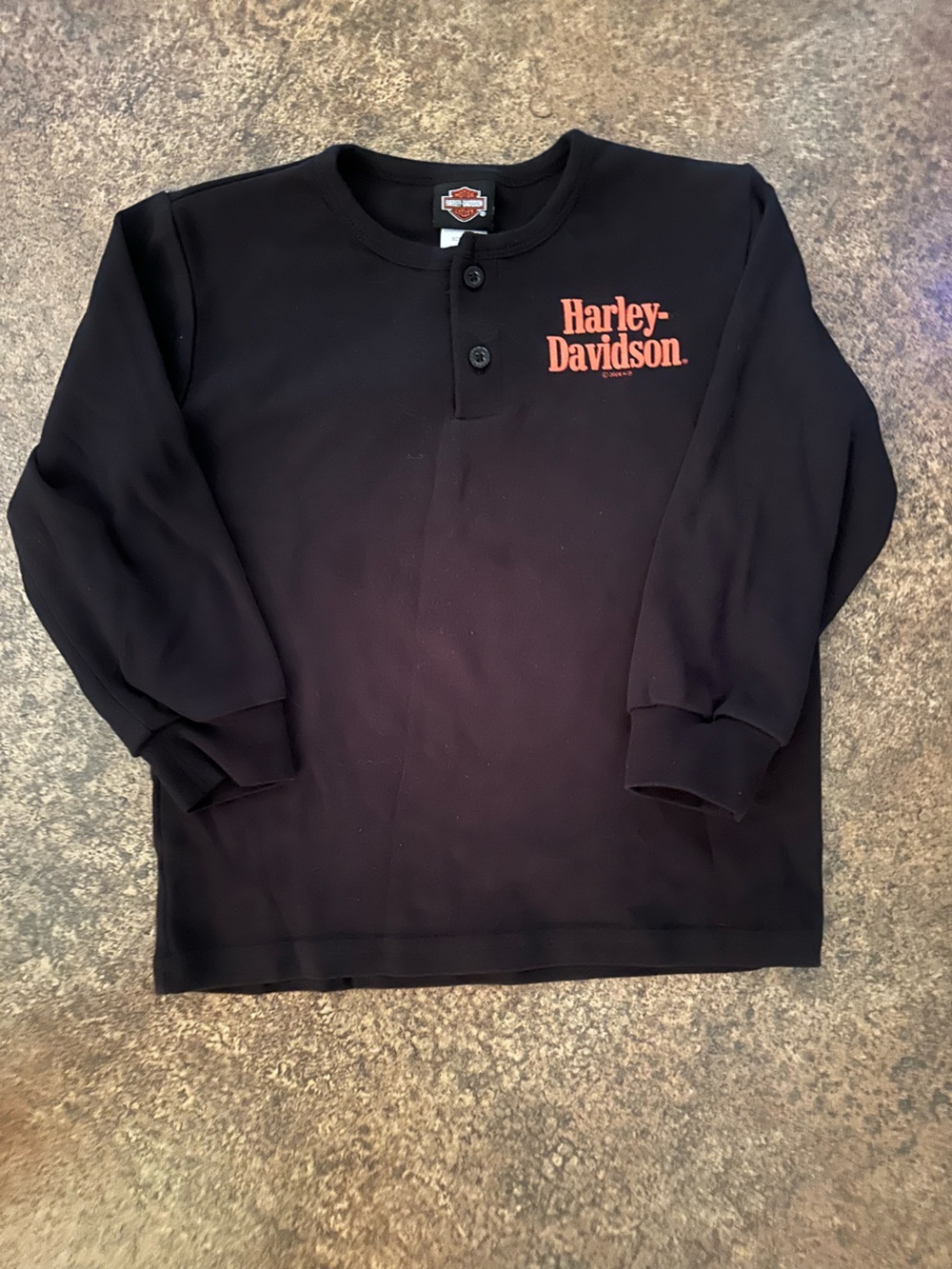 Harley-Davidson L/S Shirt - Boys Size 6/7